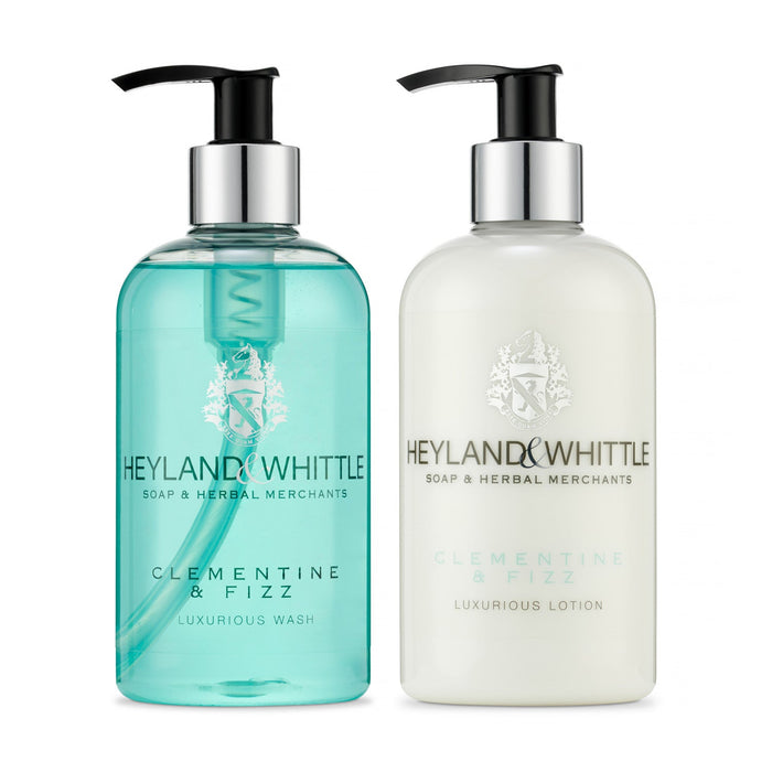 Clementine & Fizz Duo  - Hand & Body Wash & Lotion