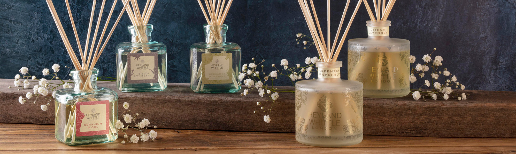 Reed Diffusers & Refills Heyland & Whittle