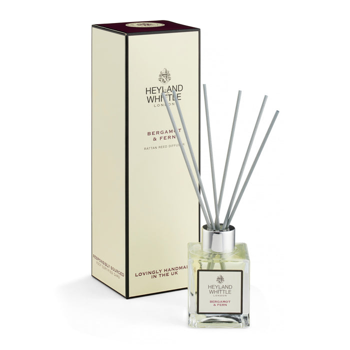 Bergamot & Fern Reed Diffuser & Refill - Bundle