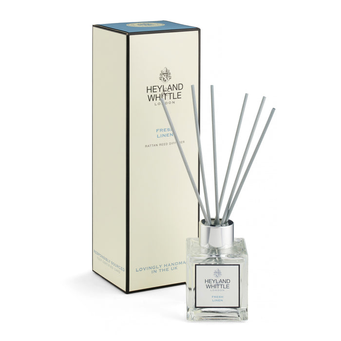 Fresh Linen Reed Diffuser + Refill - Bundle