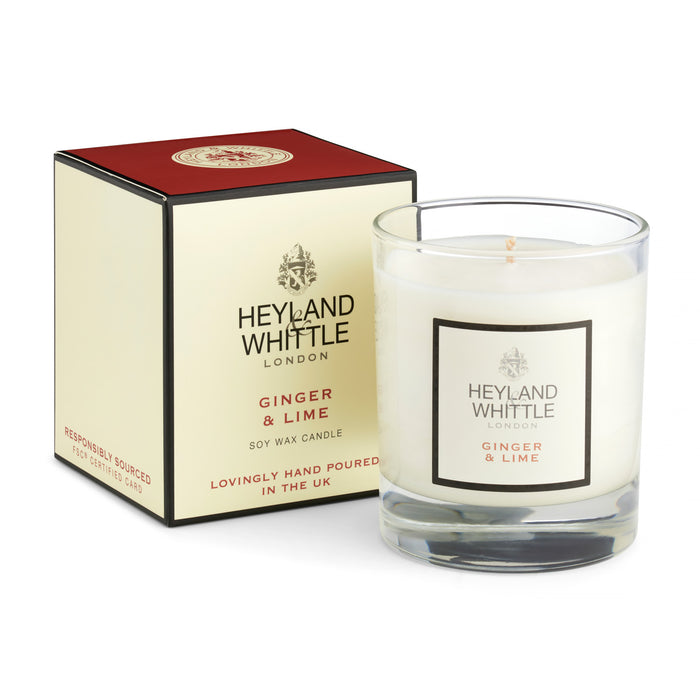 Classic Ginger & Lime Candle in a Glass 230g