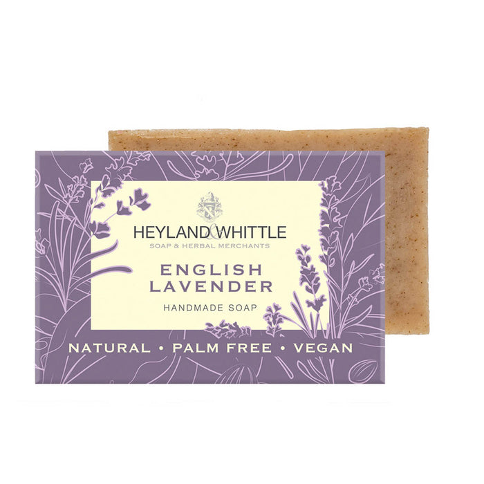 English Lavender Natural Soap 120g - 4 Pack