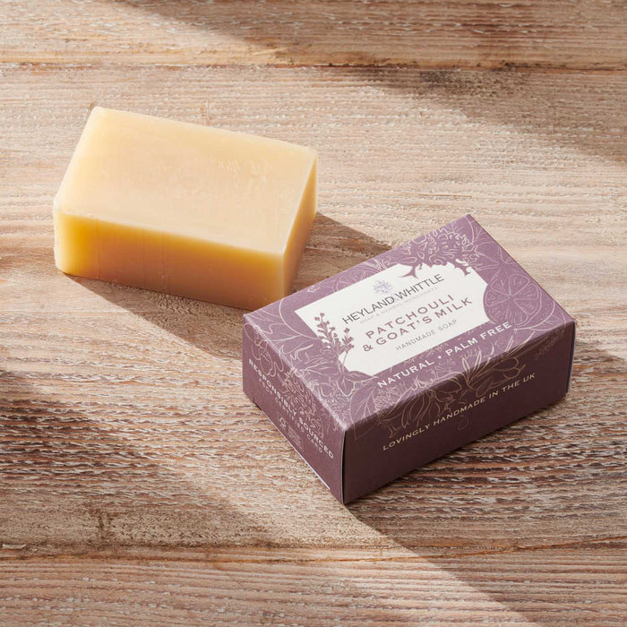 Patchouli & Goat's Milk Natural Soap 120g - 4 Pack