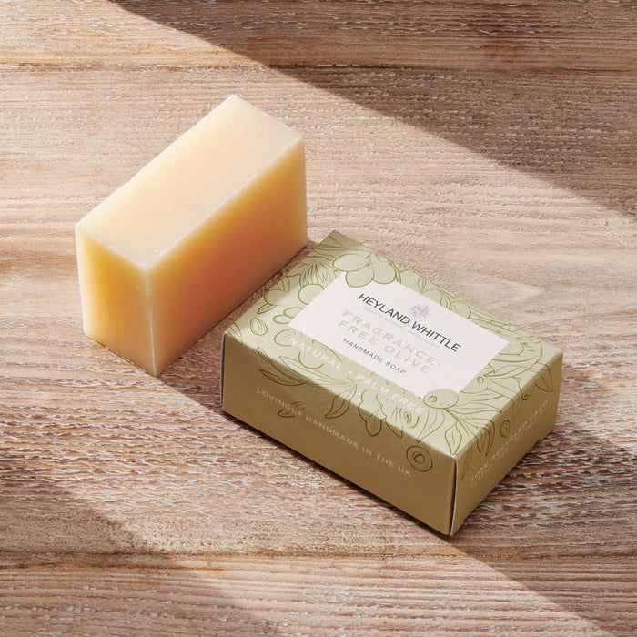 Fragrance Free Olive Natural Soap 120g - 4 Pack