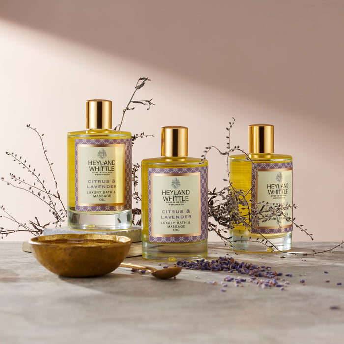 Citrus & Lavender Oil & Bath Melts Gift Set
