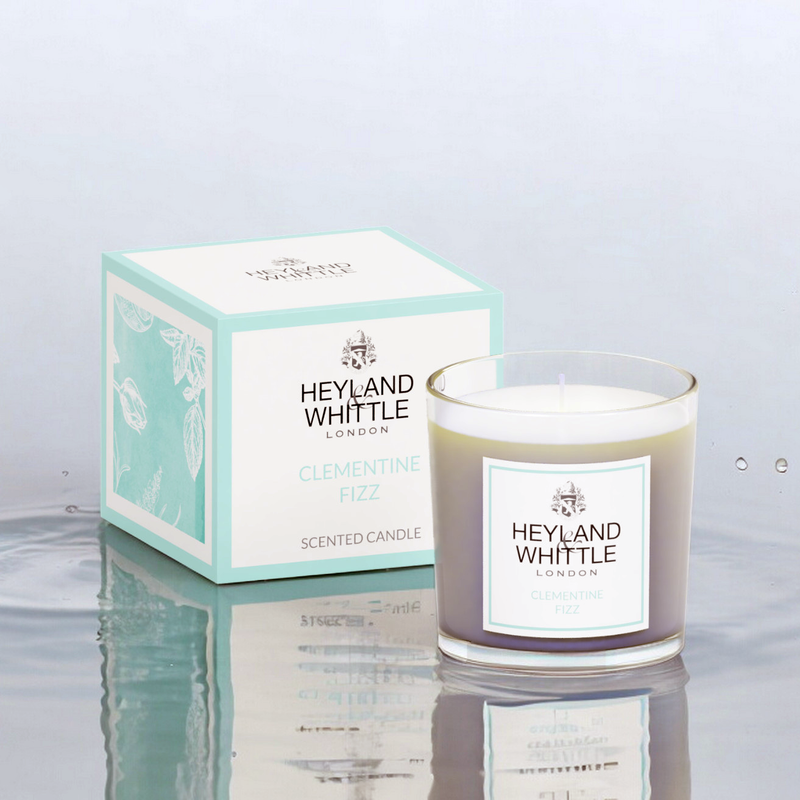 Clementine & Fizz Candle in a Glass 180g