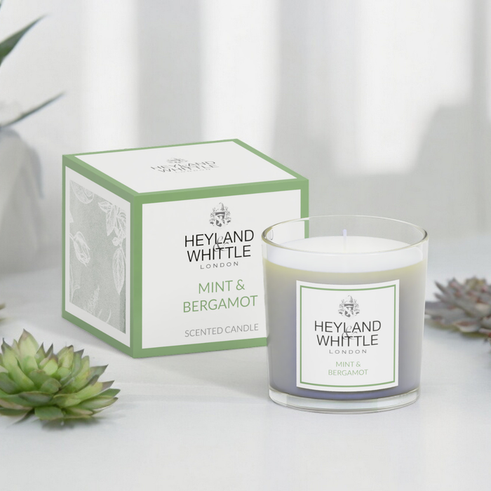 Mint & Bergamot Candle in a Glass 180g