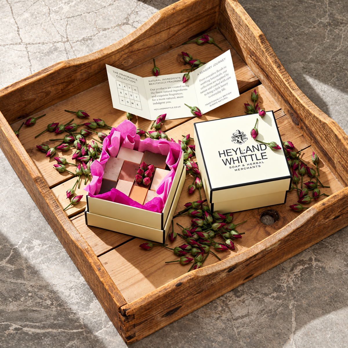 Small Soaps Gift Box with 10 Soaps