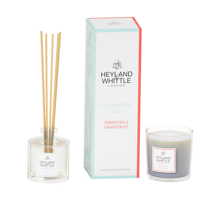 Fresh & Citrus Diffuser & Candle Gift Set