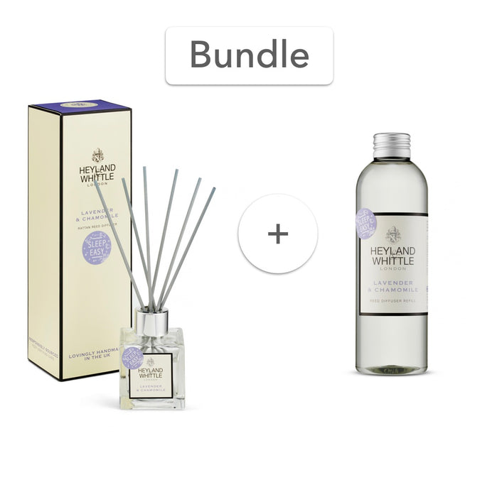 Lavender & Chamomile Reed Diffuser & Refill - Bundle