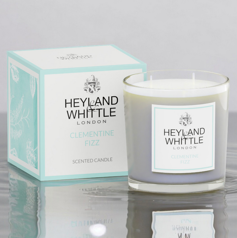 Clementine & Fizz 2 Wick Candle 400g