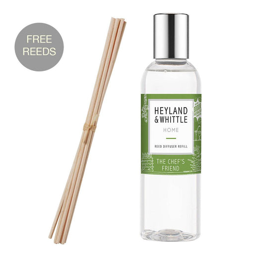 Chef's Friend Reed Diffuser Refill 200ml. A fresh and clean blend of freshly cut Lemongrass with a twist of Lime.