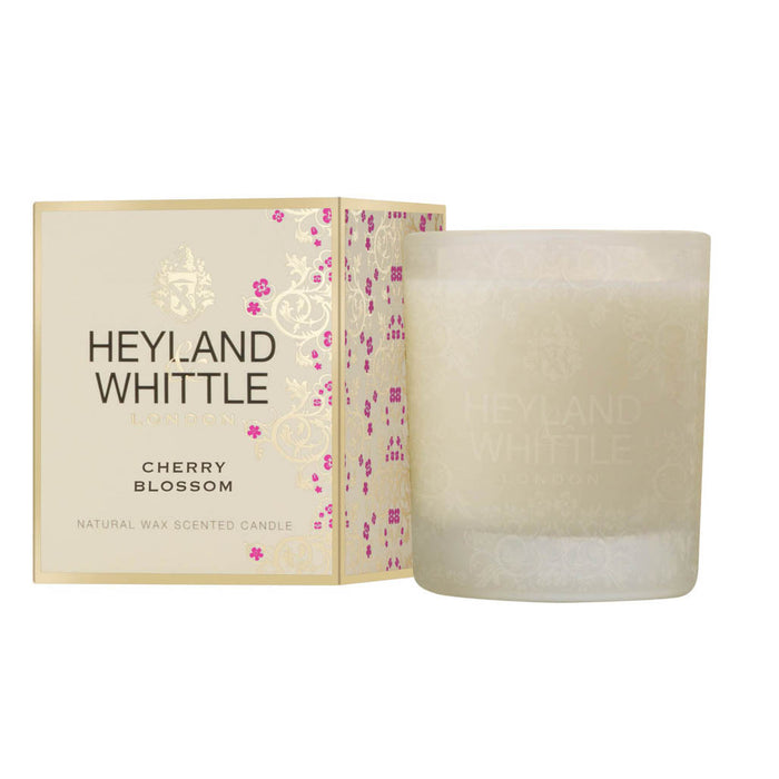 Gold Classic Cherry Blossom Candle in a Glass 230g