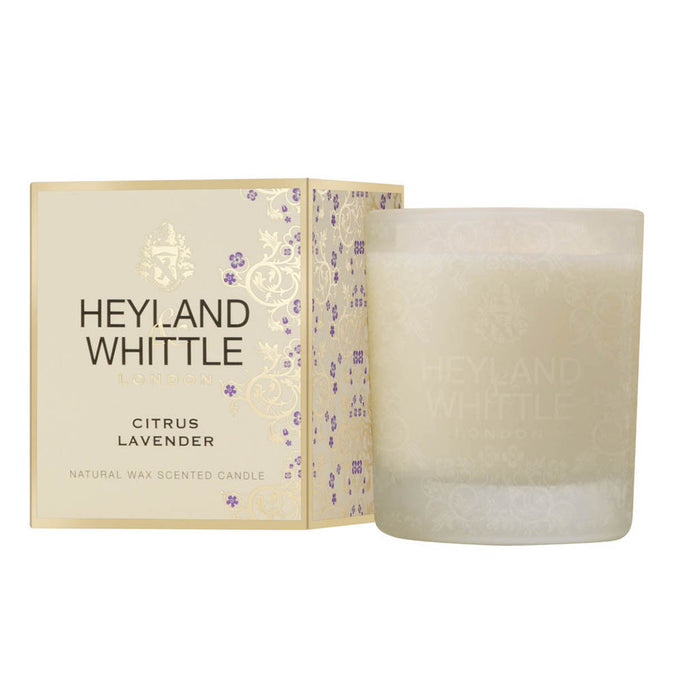 Gold Classic Citrus Lavender Candle in a Glass 230g