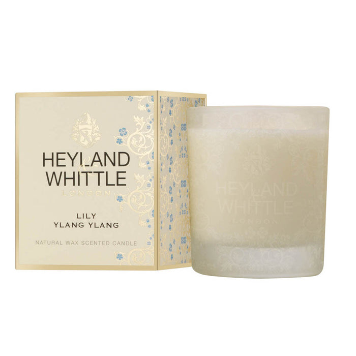 Gold Classic Lily Ylang Ylang Candle in a Glass 230g