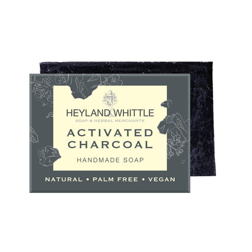 Activated Charcoal Palm Free Mini Favour Soap 45g - Heyland & Whittle Ltd
