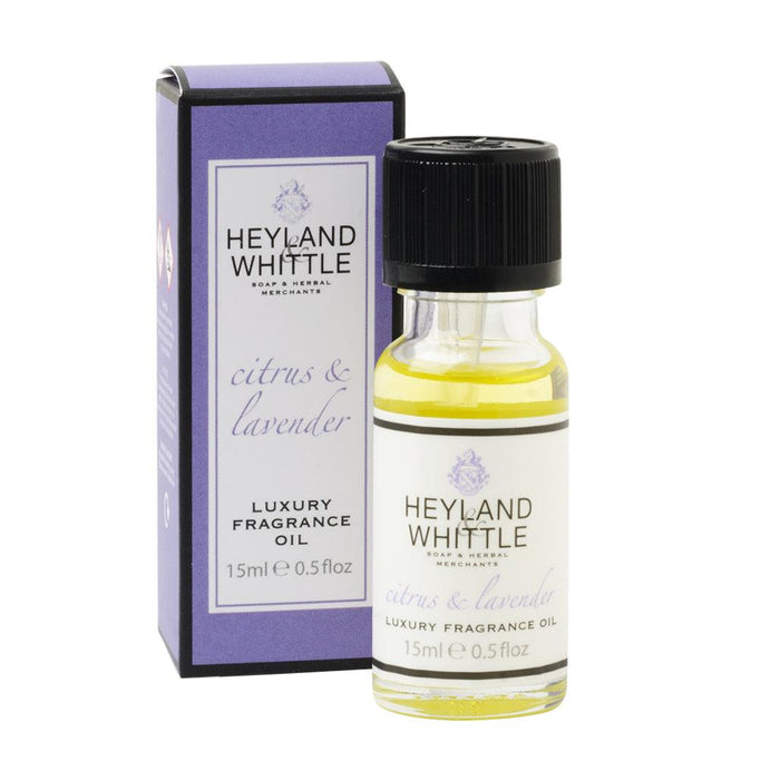 Citrus & Lavender Fragrance Oil 15ml - Heyland & Whittle Ltd