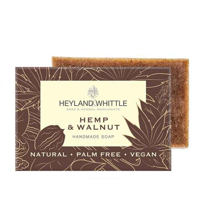 Hemp & Walnut Palm Free Soap Bar 120g