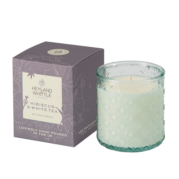 Hibiscus & White Tea Candle in a Glass 280g