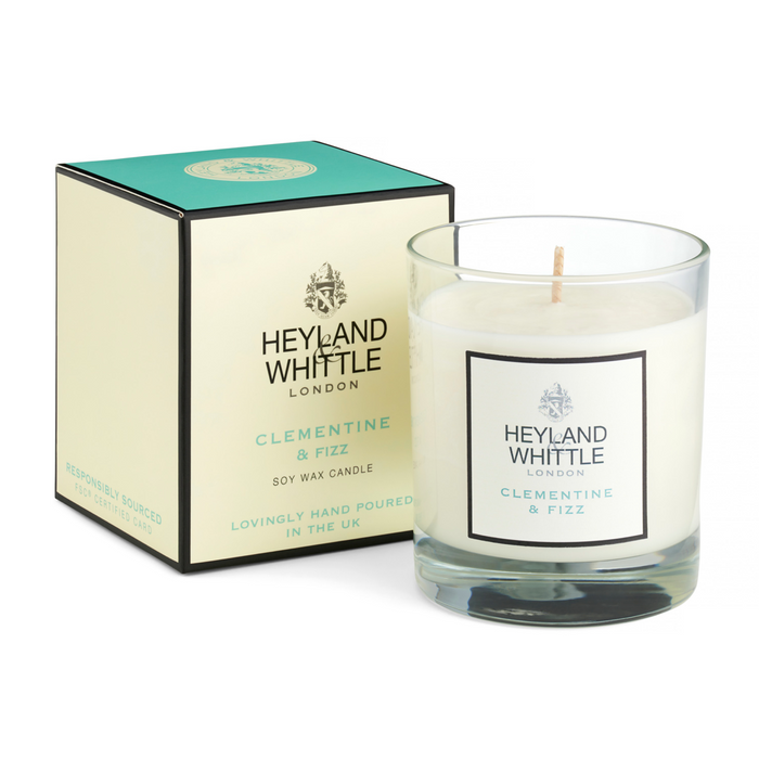 Classic Clementine & Fizz Candle in a Glass 230g